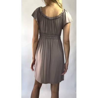 Marszczona sukienka ze zdobieniem Max Studio