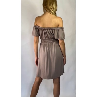 Marszczona sukienka ze zdobieniem Max Studio