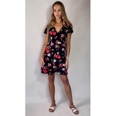 Krótka sukienka na zakładkę Nobo rozm. L