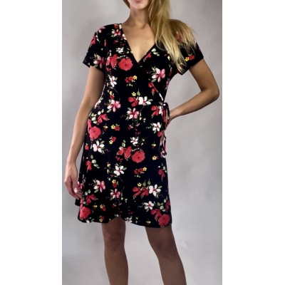 Krótka sukienka na zakładkę Nobo rozm. L