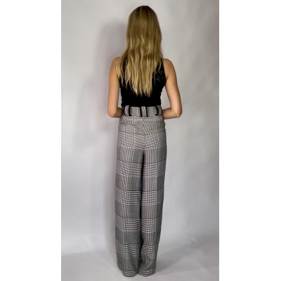 Spodnie z ozdobnymi przeszyciami 7th Avenue rozm. M