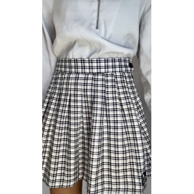 Mini spódnica w kontrafałdy Bershka rozm. M