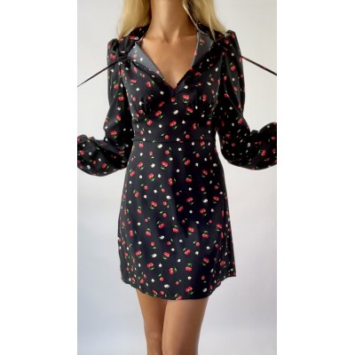 Sukienka z printem wiśni Kourt rozm. XS