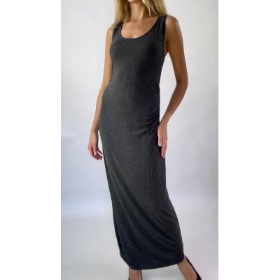 Długa sukienka z wiskozy Feathers