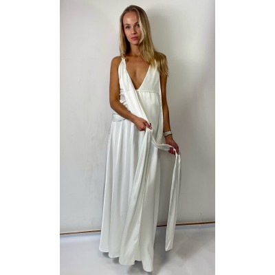 Asos Design Satynowa suknia ślubna rozm. XS