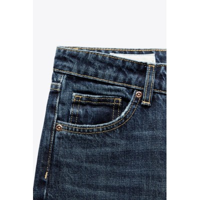 Spodnie jeansowe o szerokim kroju Zara rozm. S