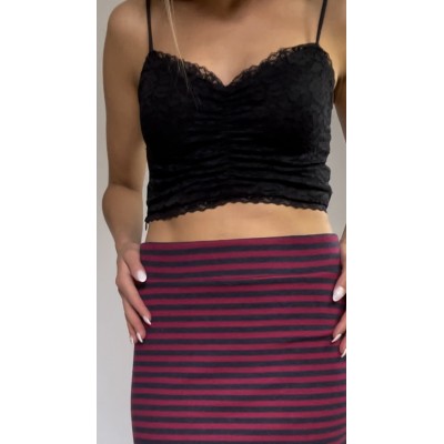 Koronkowy top bieliźniany rozm. XXS