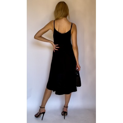 Błyszcząca sukienka z bawełny i modalu rozm. S