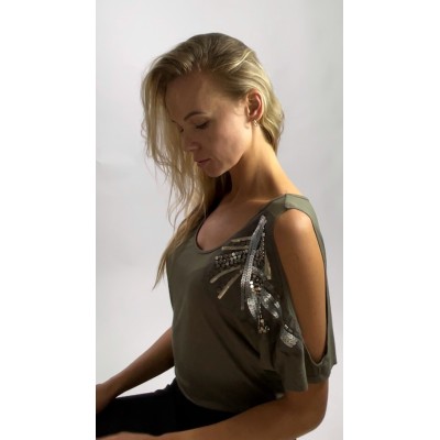 Sukienka ze zdobieniem Mandee rozm. M