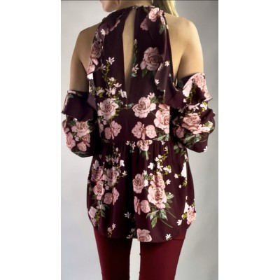 Bluzka z odkrytymi ramionami American Eagle rozm. M-L