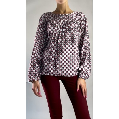 Bluzka z wiskozy Ann Taylor LOFT rozm. S