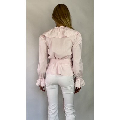 Bawełniana koszula z falbanką Rachel Parcell rozm. S