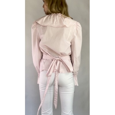 Bawełniana koszula z falbanką Rachel Parcell rozm. S