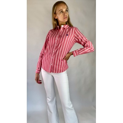 Bawełniana koszula w paski U.S. Polo Assn. rozm. XS