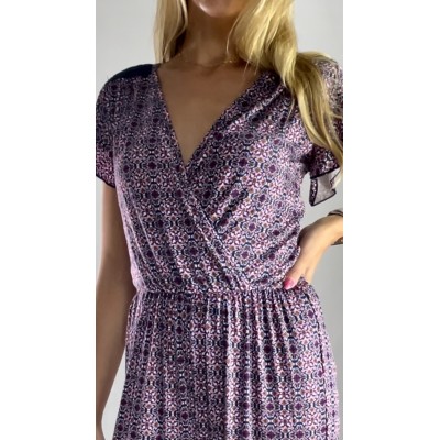 Długi kombinezon z wiskozy Loveappella rozm. XS-S