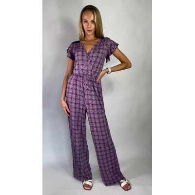 Długi kombinezon z wiskozy Loveappella rozm. XS-S