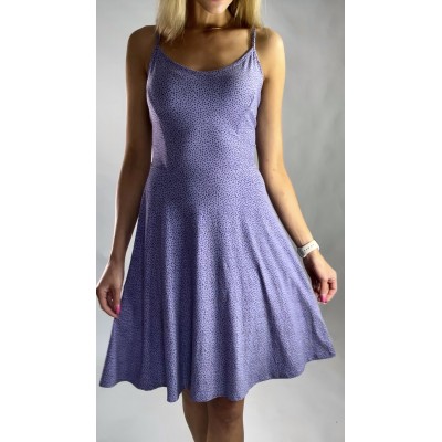 Fioletowa sukienka w kropeczki Lily Morgan