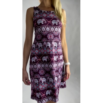 Sukienka z printem słoni Bobbieabrooks rozm. M